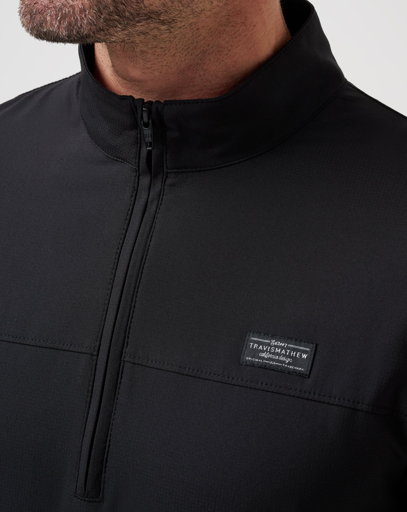 Black Travis Mathew Wanderlust Quarter Zip