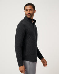 Black Travis Mathew Transatlantic Quarter Zip