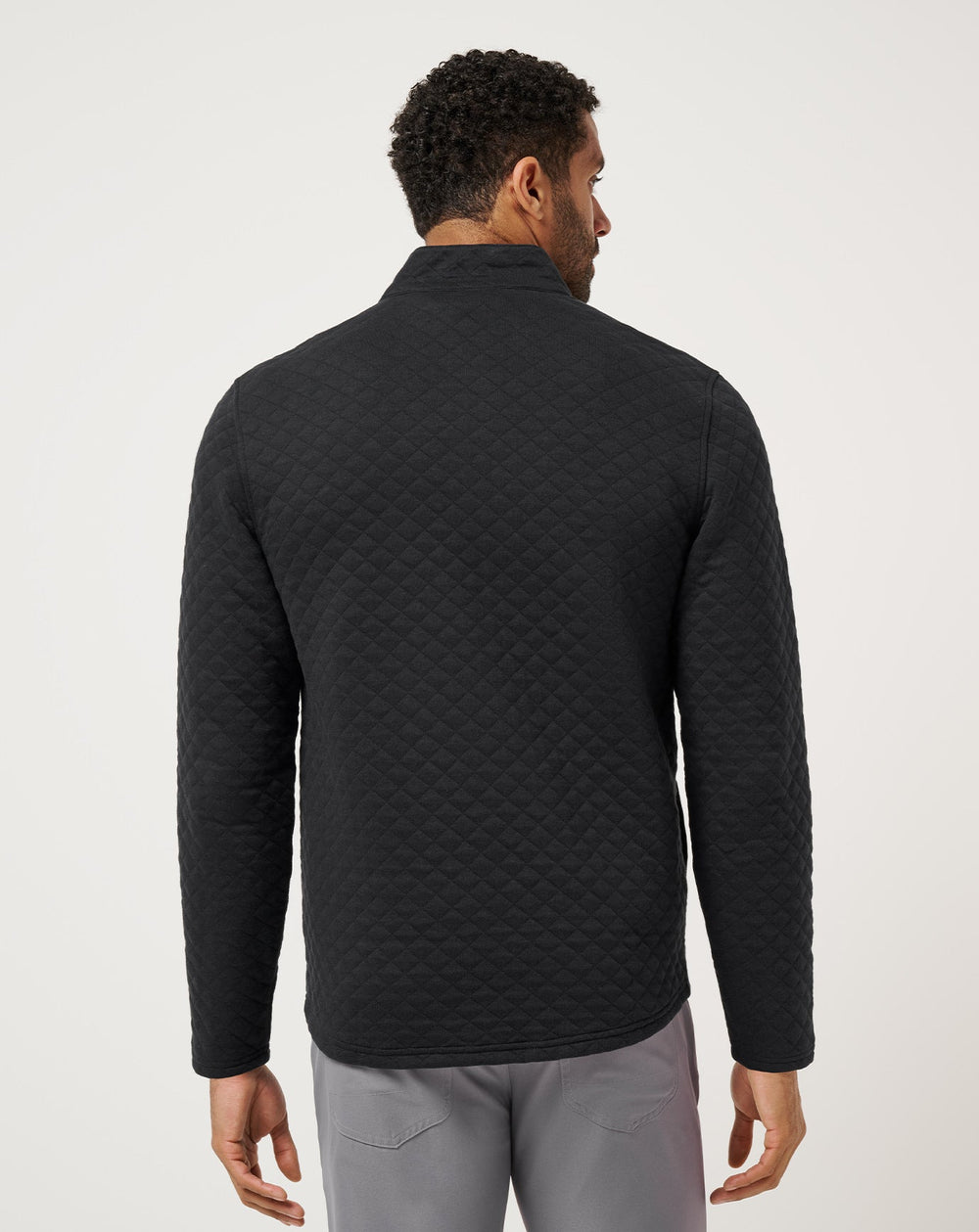 Black Travis Mathew Transatlantic Quarter Zip