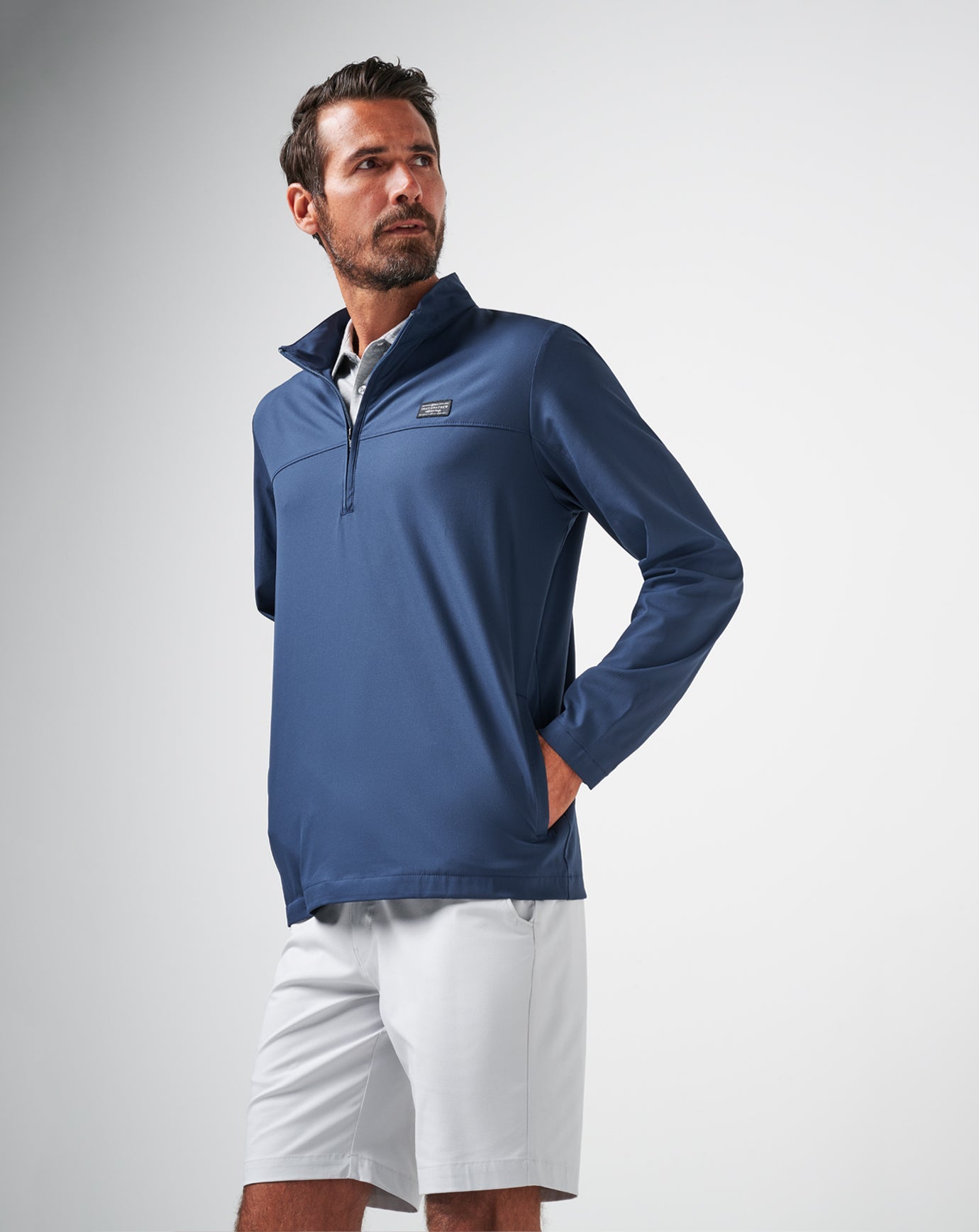 Mood Indigo Travis Mathew Wanderlust Quarter Zip