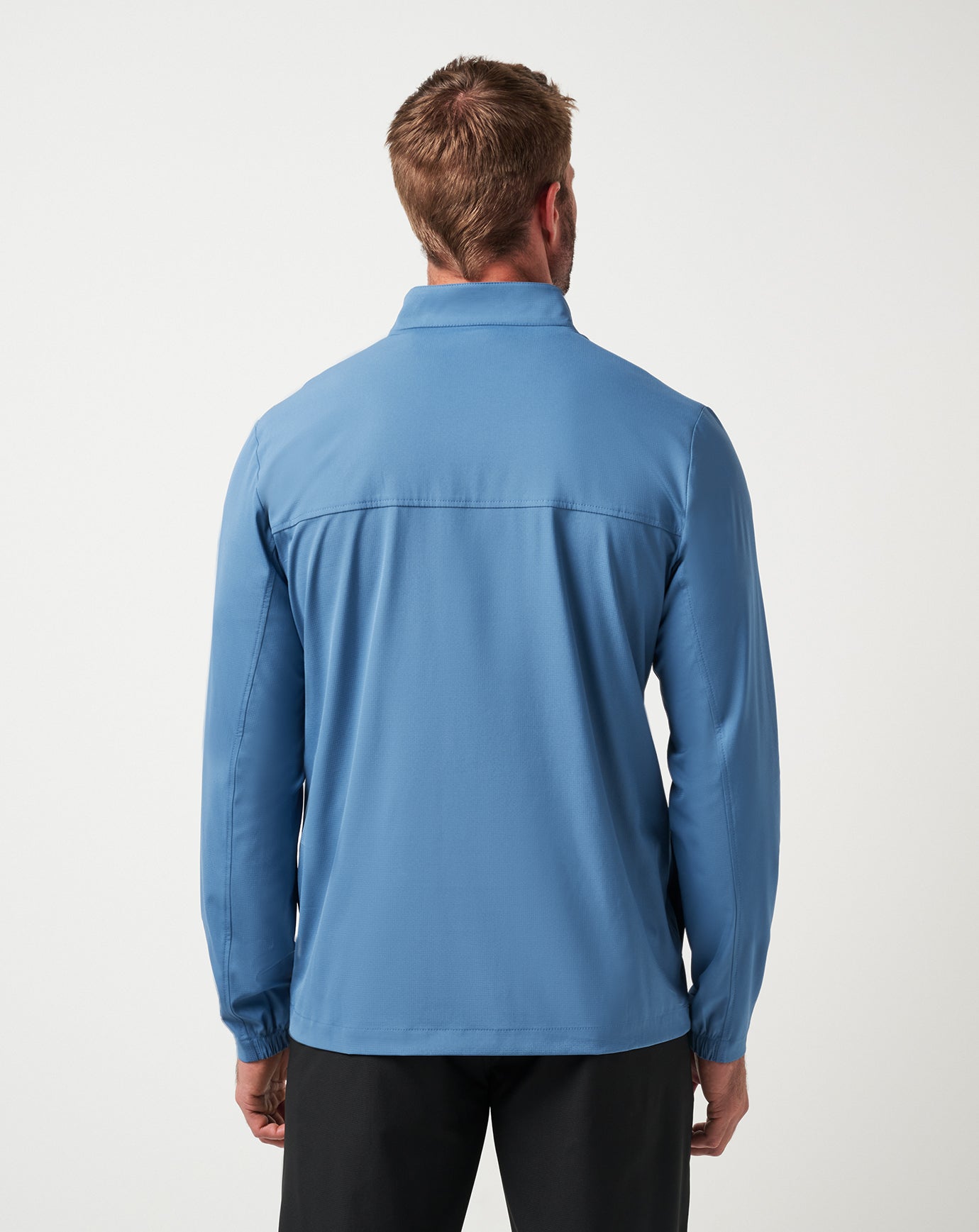 Copen Blue Travis Mathew Wanderlust Quarter Zip