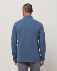 Bering Sea Travis Mathew Performance Waffle Quarter Zip