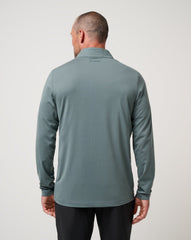 Balsam Green Travis Mathew Heater Pro Quarter Zip
