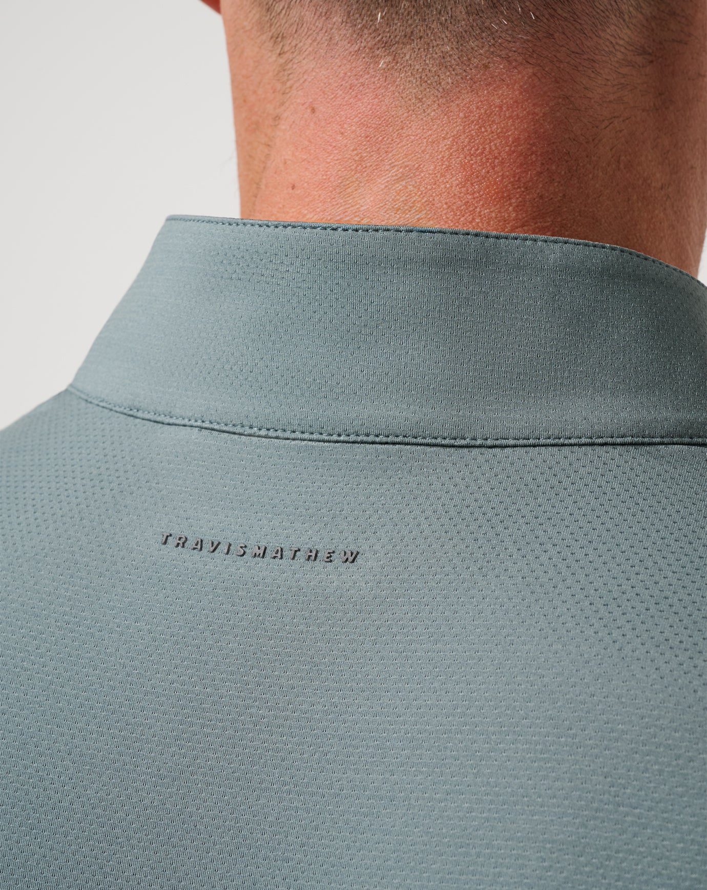 Balsam Green Travis Mathew Heater Pro Quarter Zip
