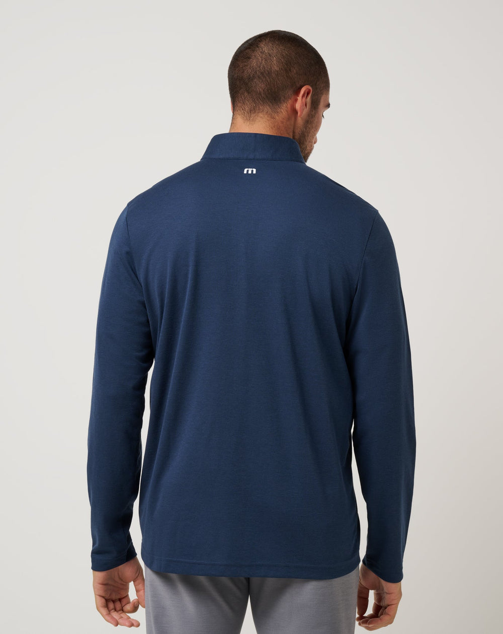 Navy Travis Mathew Seattle Mariners Time To Tailgate Quarter Zip