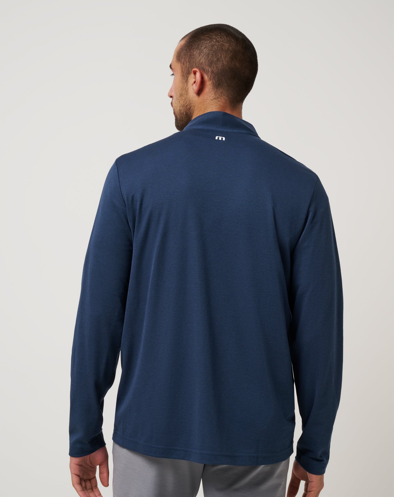 Navy Travis Mathew New York Yankees Time To Tailgate Quarter Zip