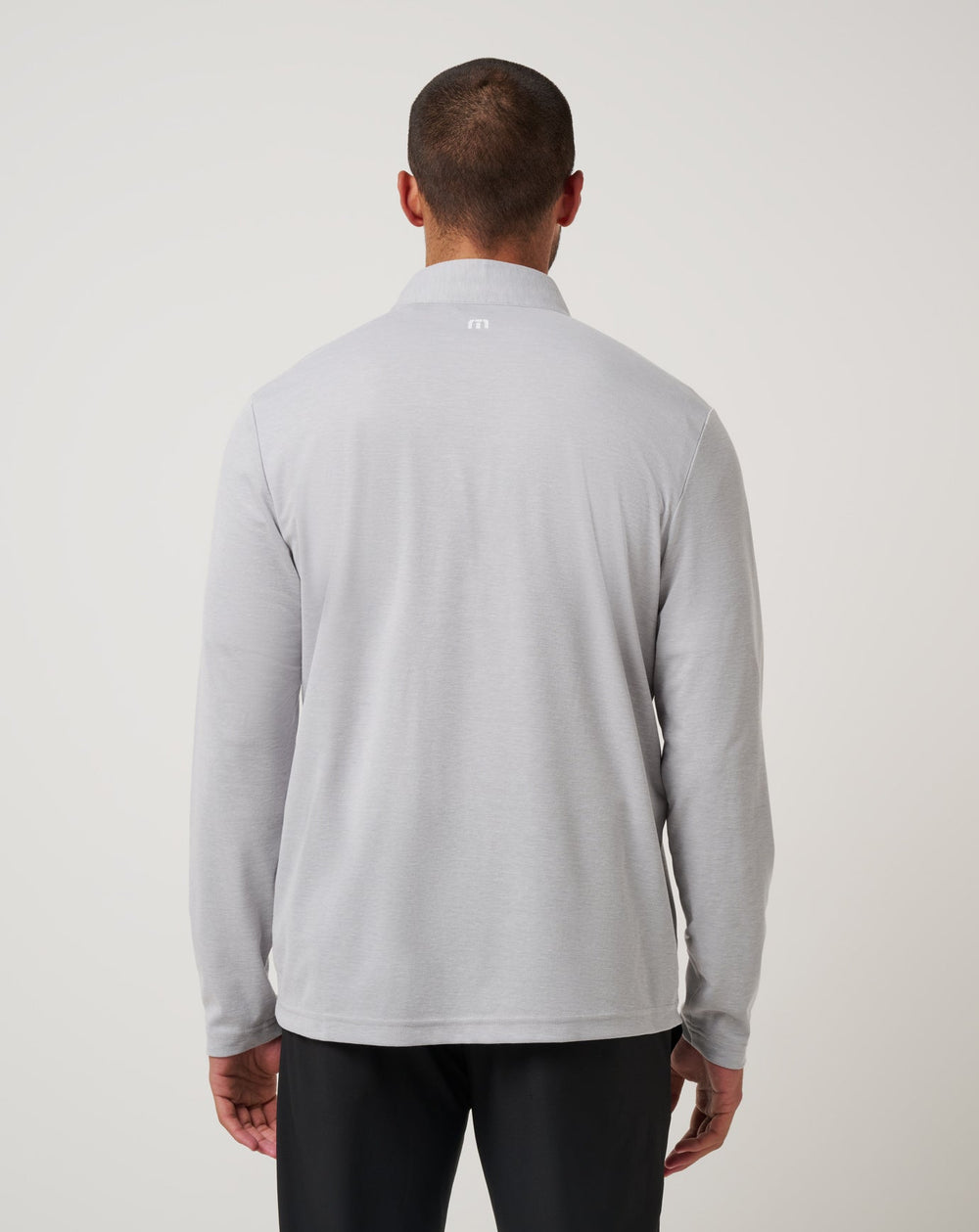 Heather Grey Travis Mathew San Francisco Giants Time To Tailgate Quarter Zip