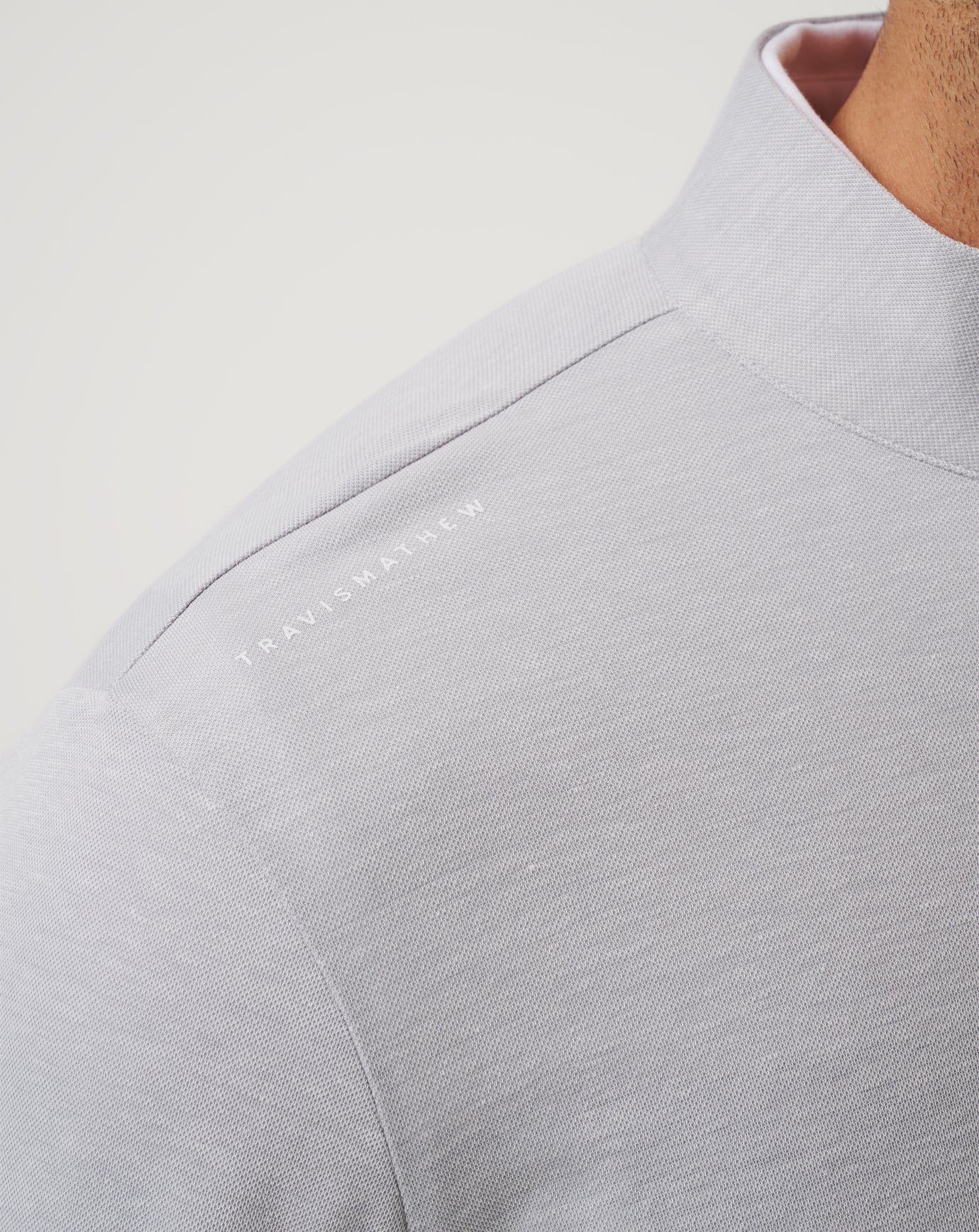 Heather Grey Travis Mathew San Francisco Giants Time To Tailgate Quarter Zip