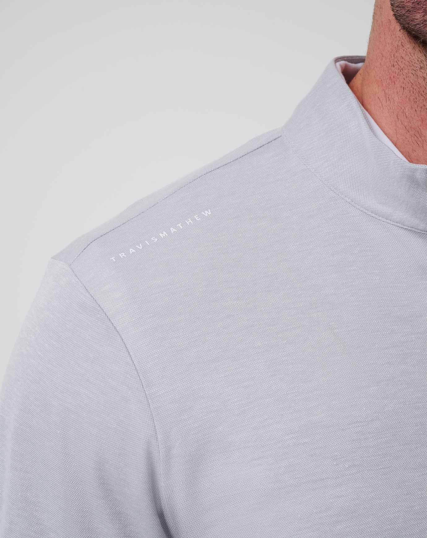 Heather Grey Travis Mathew New York Yankees Time To Tailgate Quarter Zip
