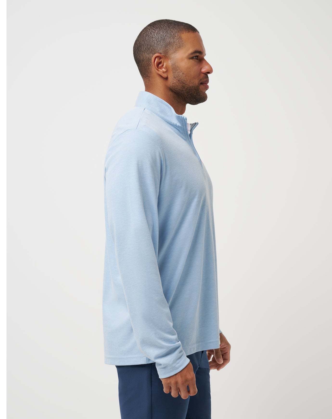 Heather Blue Travis Mathew Minnesota Twins Time To Tailgate Quarter Zip