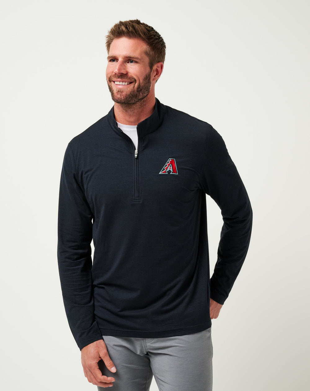 Black Travis Mathew Arizona Diamondbacks The Heater Quarter Zip