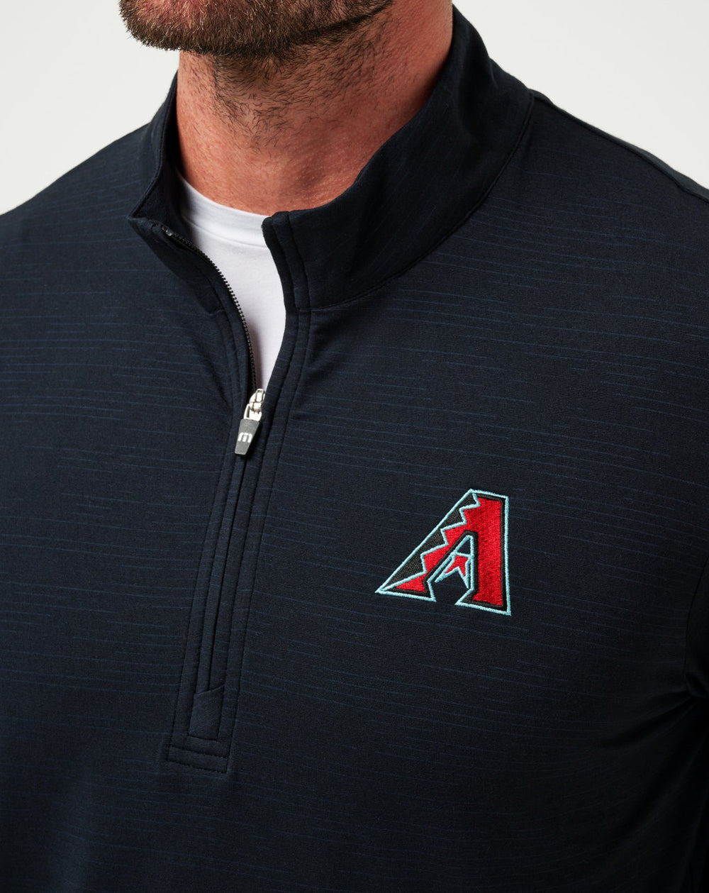 Black Travis Mathew Arizona Diamondbacks The Heater Quarter Zip