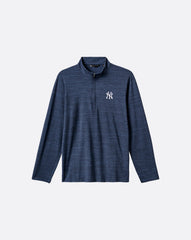 Vintage Indigo/Black Travis Mathew New York Yankees The Heater Quarter Zip