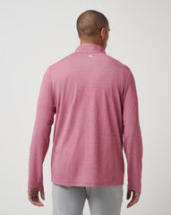 Heather Red Travis Mathew Washington Nationals Time To Tailgate Quarter Zip