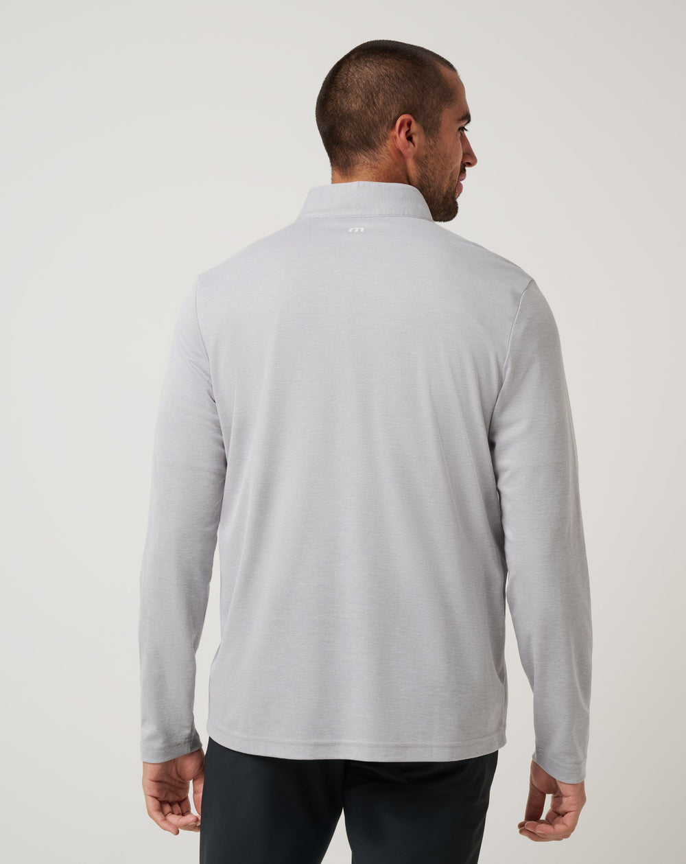 Heather Grey Travis Mathew Cincinatti Reds Time To Tailgate Quarter Zip