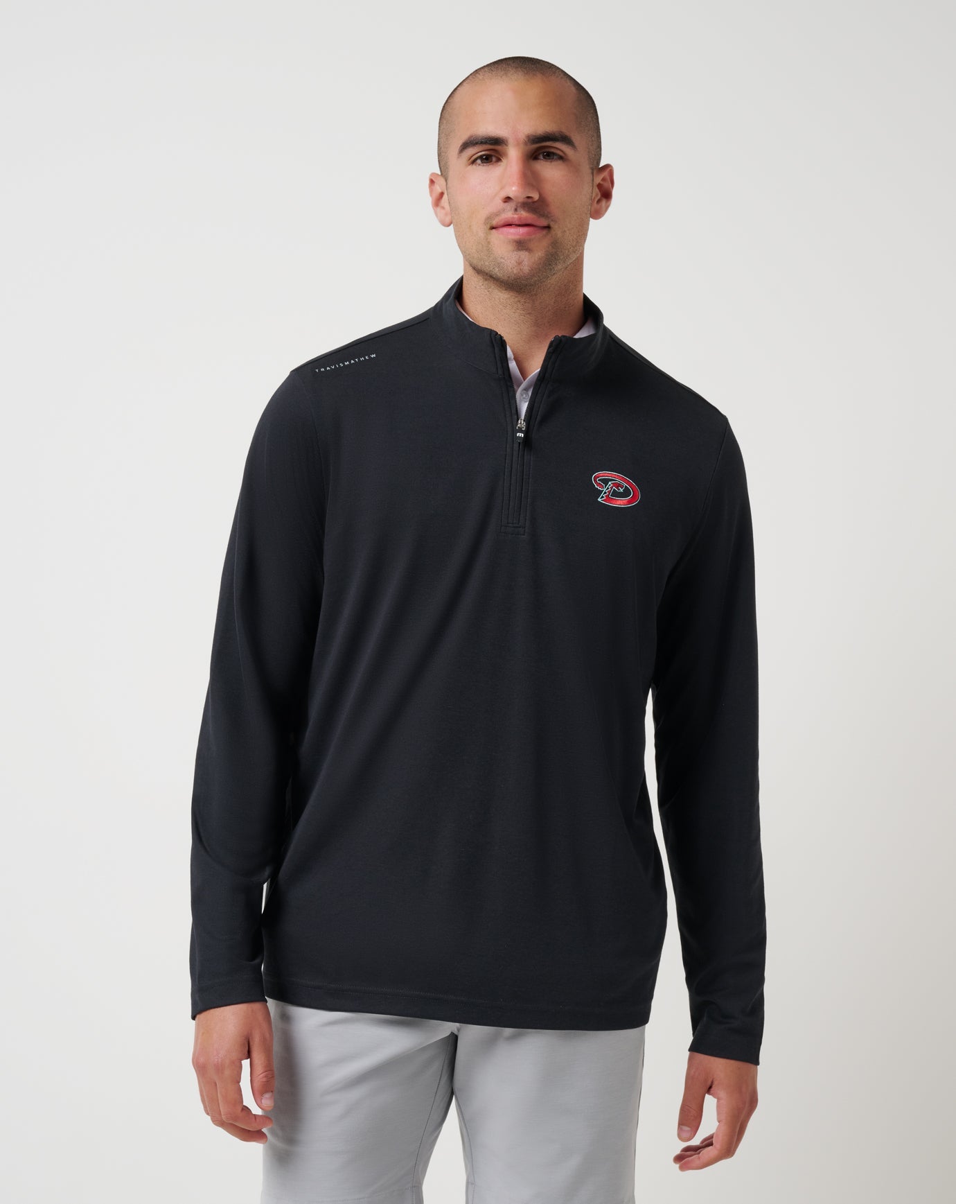 Black Travis Mathew Arizona Diamondbacks Time To Tailgate Quarter Zip