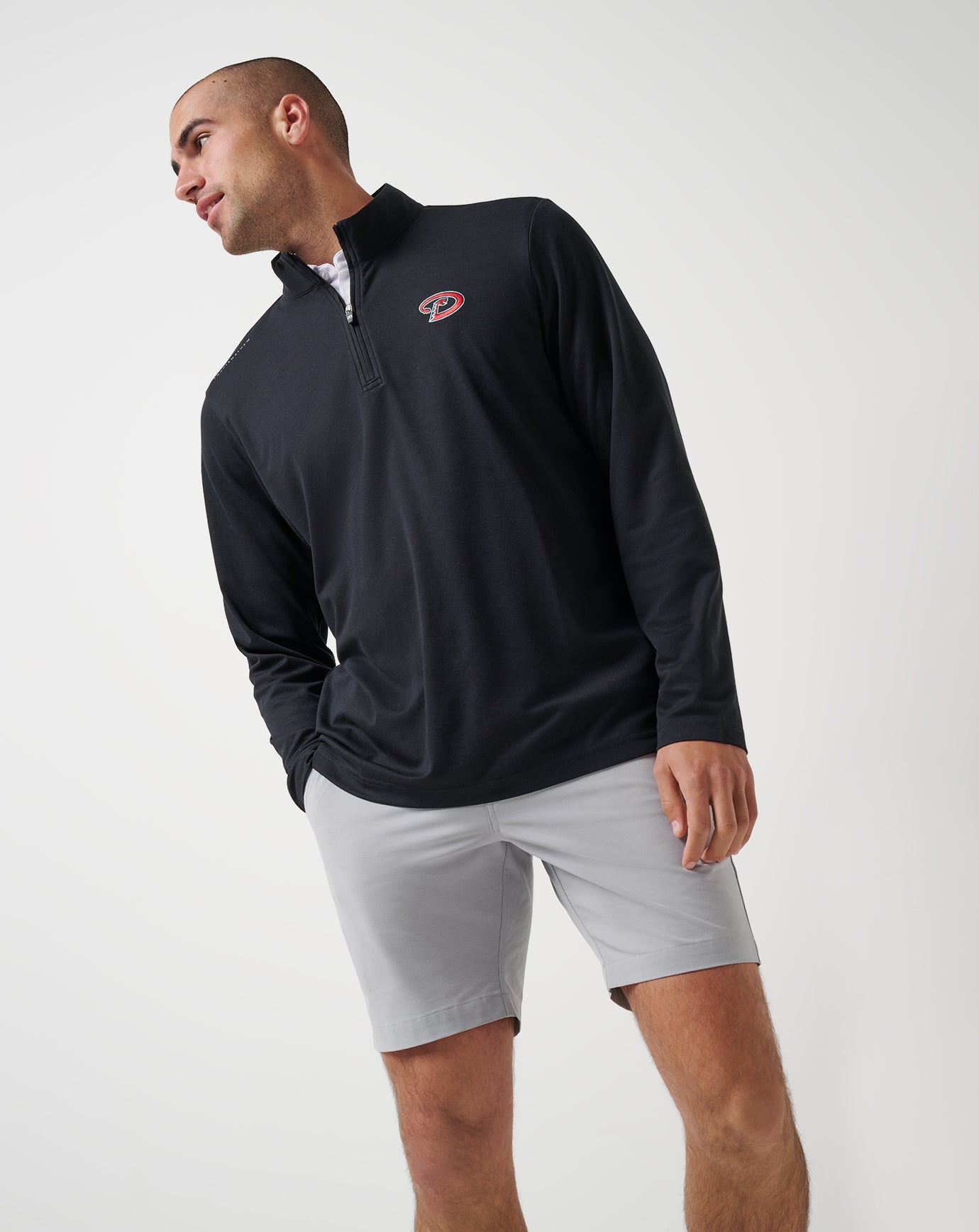 Black Travis Mathew Arizona Diamondbacks Time To Tailgate Quarter Zip