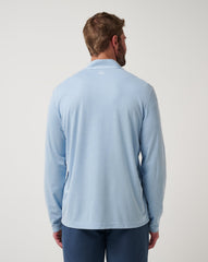 Heather Blue Travis Mathew Texas Rangers Time To Tailgate Quarter Zip
