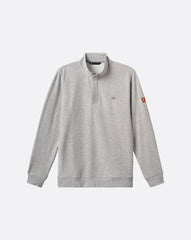 Heather Light Grey Travis Mathew USC Cloud Quarter Zip 2.0