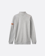 Heather Light Grey Travis Mathew USC Cloud Quarter Zip 2.0