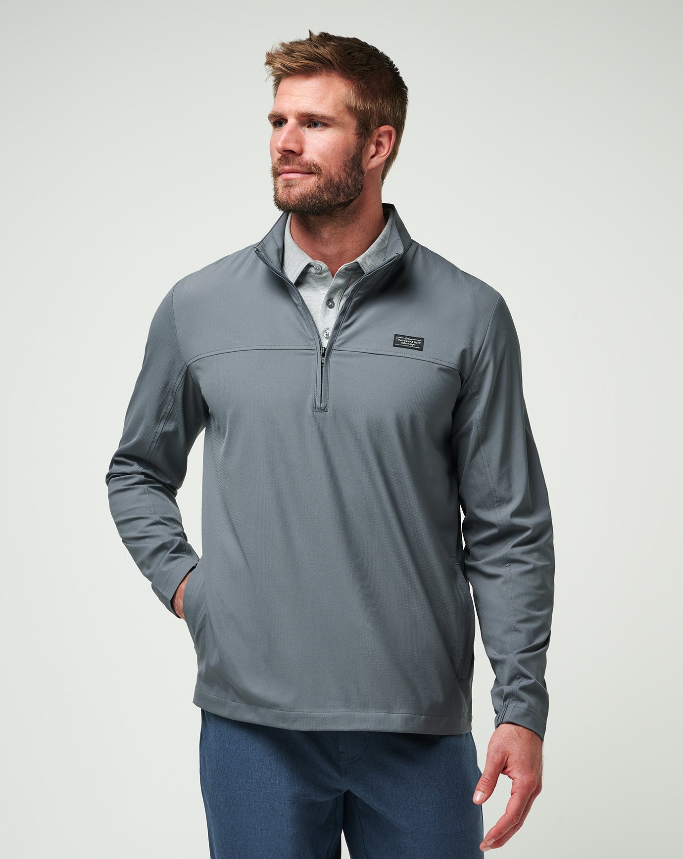 Quiet Shade Travis Mathew Wanderlust Quarter Zip