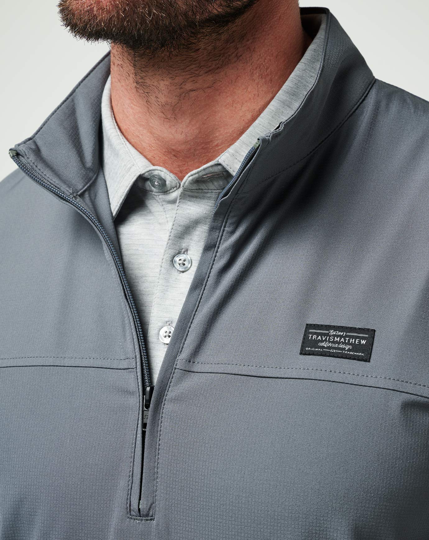 Quiet Shade Travis Mathew Wanderlust Quarter Zip