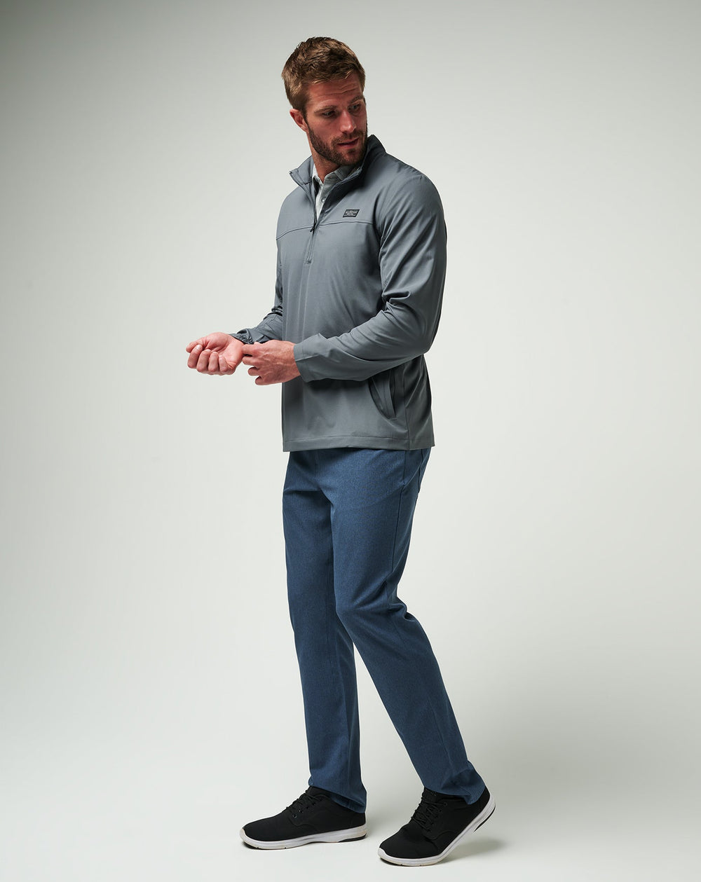 Quiet Shade Travis Mathew Wanderlust Quarter Zip