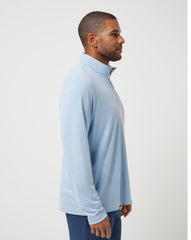 Heather Blue Travis Mathew Kansas City Roayals Time To Tailgate Quarter Zip