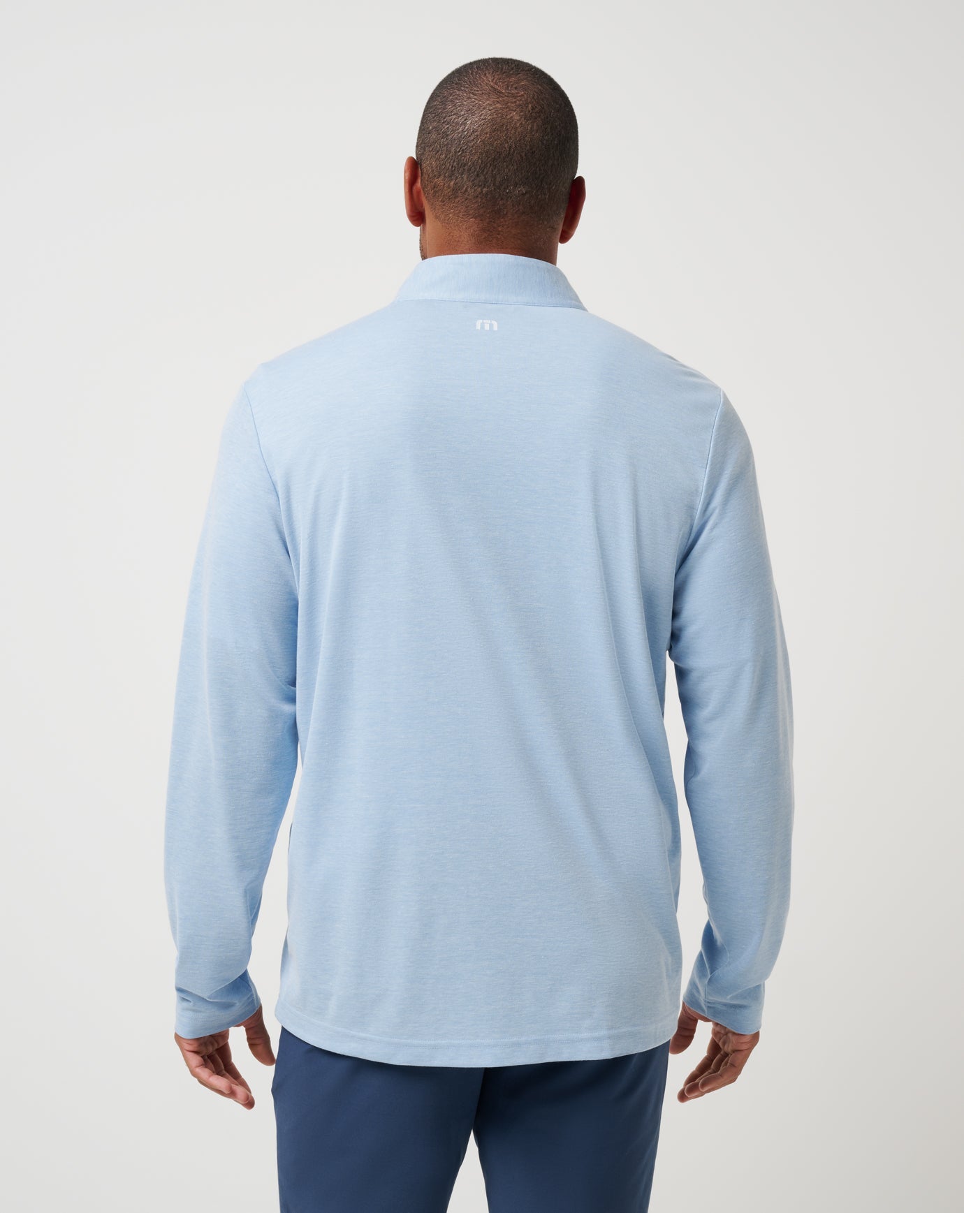 Heather Blue Travis Mathew Kansas City Roayals Time To Tailgate Quarter Zip