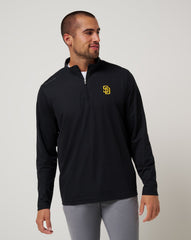 Black Travis Mathew San Diego Padres Time To Tailgate Quarter Zip