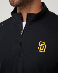 Black Travis Mathew San Diego Padres Time To Tailgate Quarter Zip