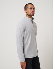 Heather Grey Travis Mathew Baltimore Orioles Time To Tailgate Quarter Zip