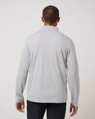 Heather Grey Travis Mathew Baltimore Orioles Time To Tailgate Quarter Zip