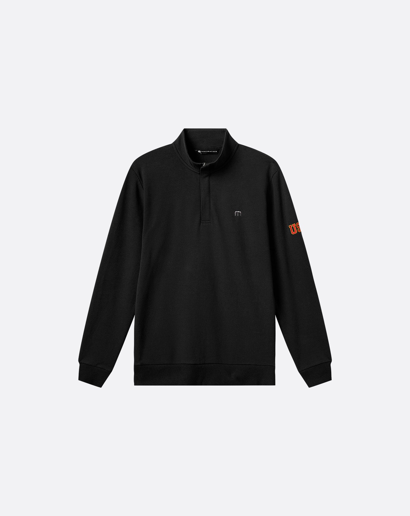 Black Travis Mathew USC Cloud Quarter Zip 2.0