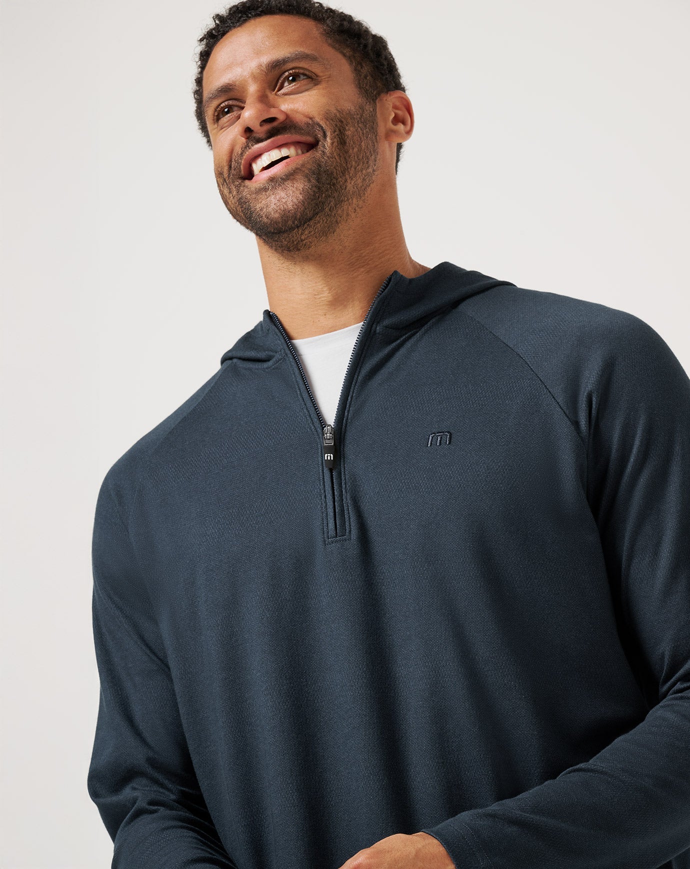 Total Eclipse Travis Mathew Country Hopping Hooded Quarter Zip