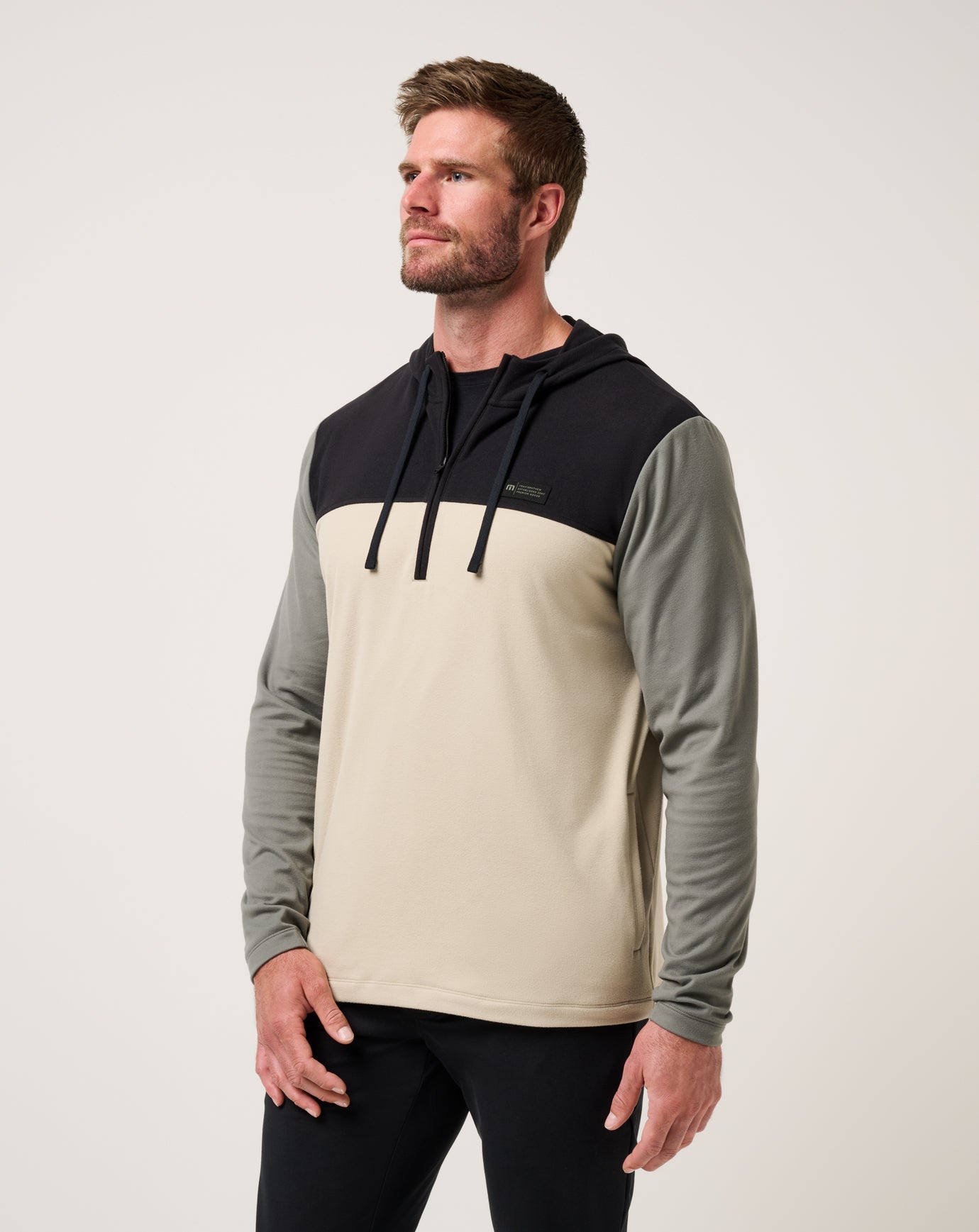 Black Travis Mathew Brrrr Season Quarter Zip