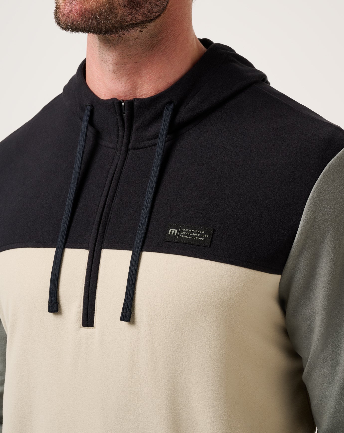 Black Travis Mathew Brrrr Season Quarter Zip