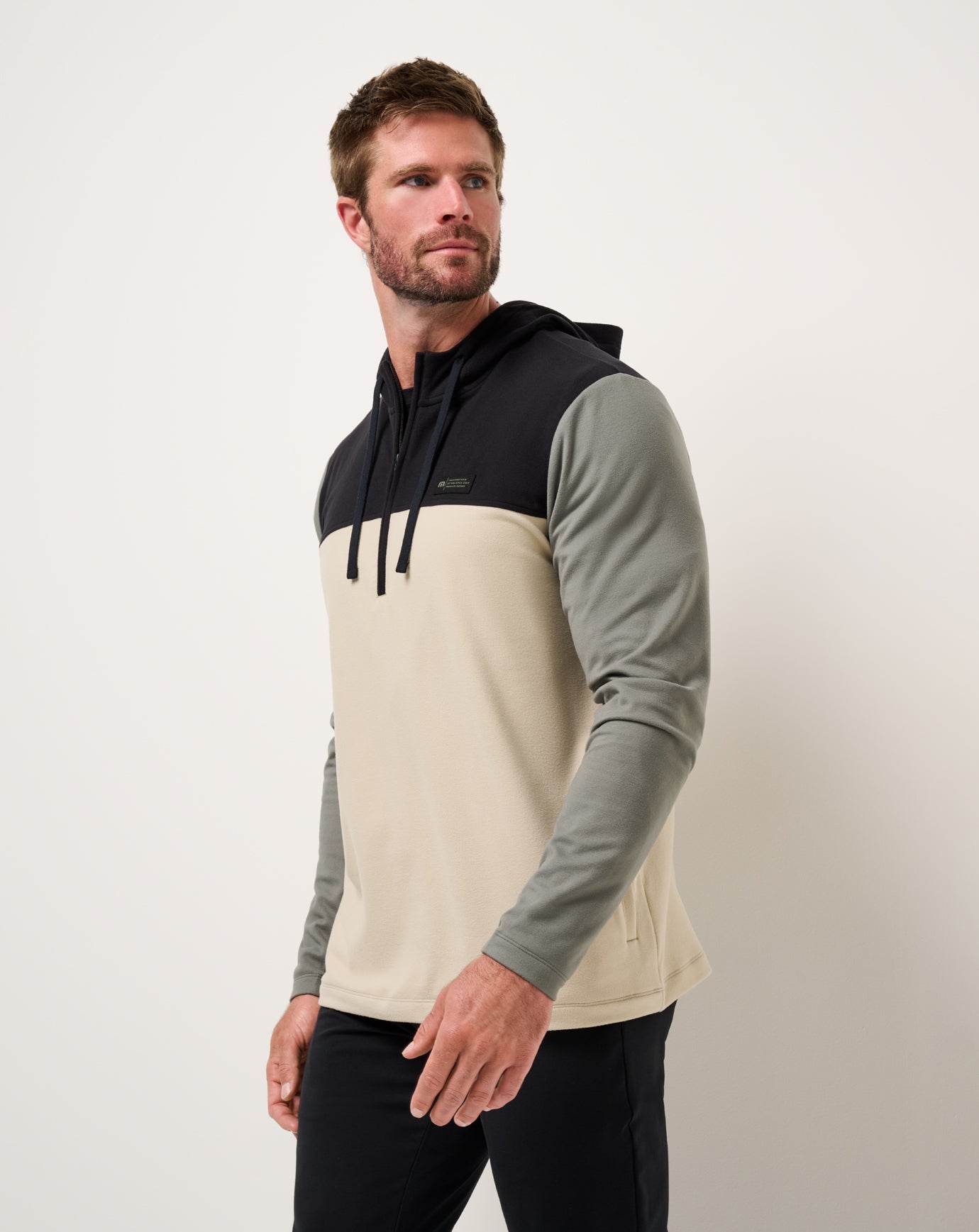Black Travis Mathew Brrrr Season Quarter Zip