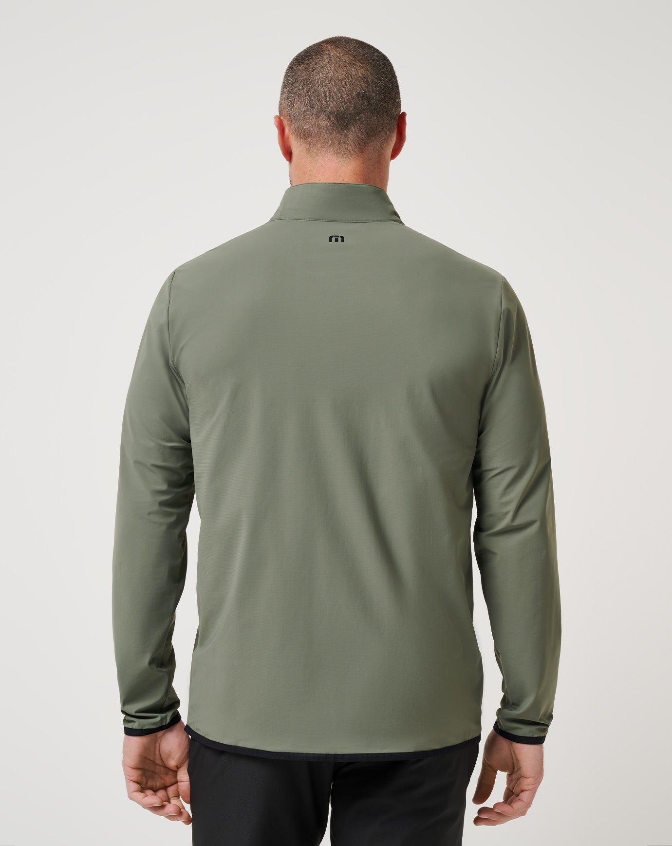 Dark Olive Travis Mathew Jeep Tour Quarter Zip