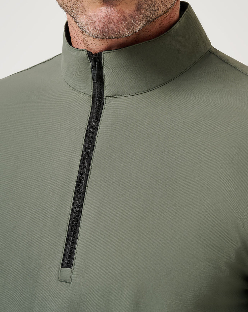 Dark Olive Travis Mathew Jeep Tour Quarter Zip