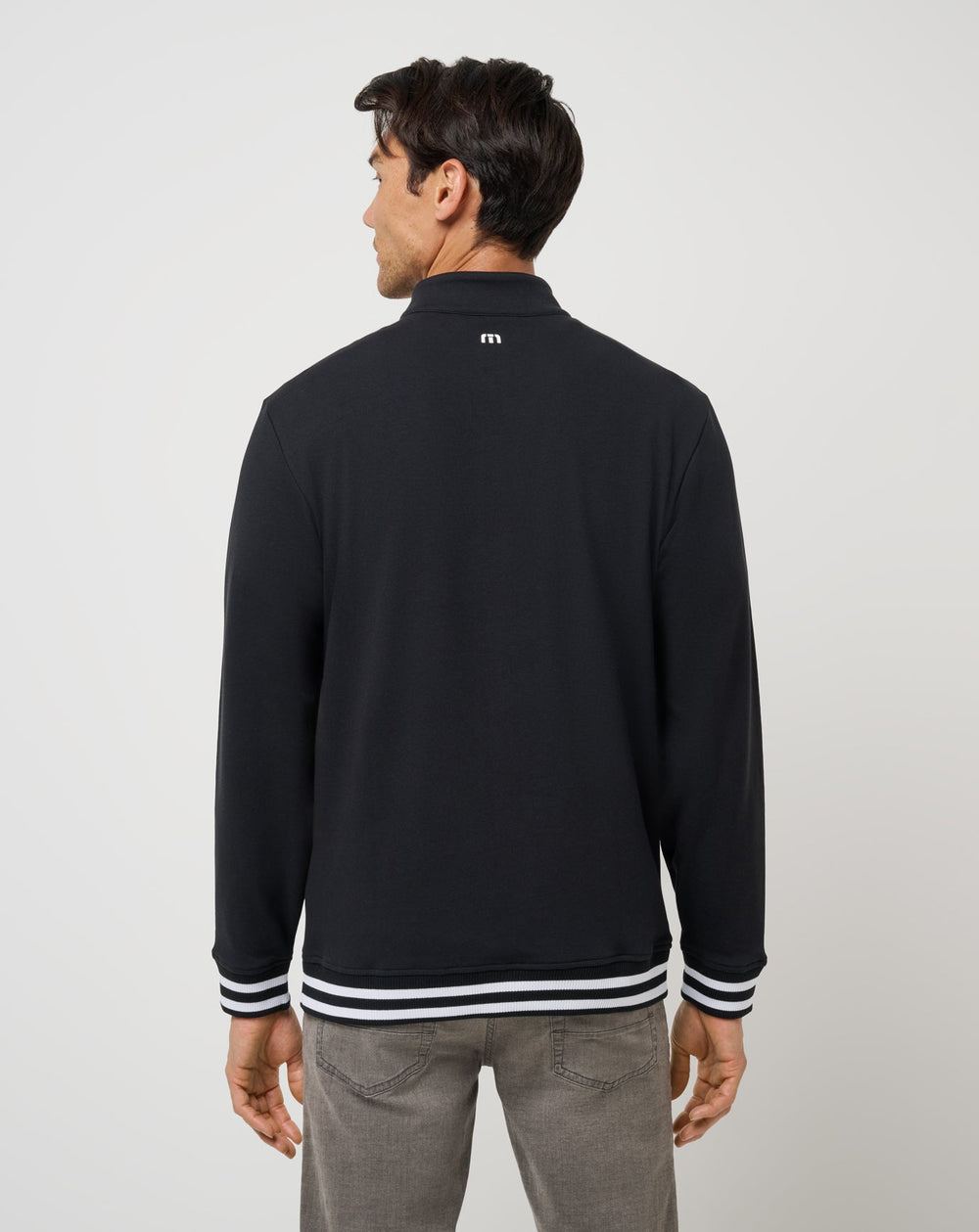 Black Travis Mathew Happier Hour Quarter Zip