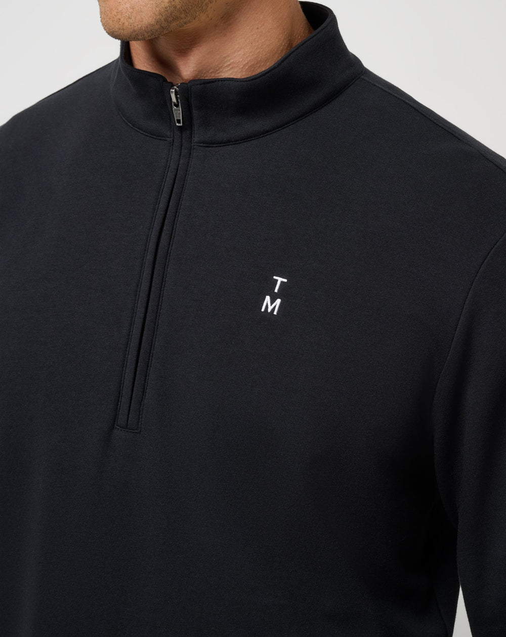 Black Travis Mathew Happier Hour Quarter Zip