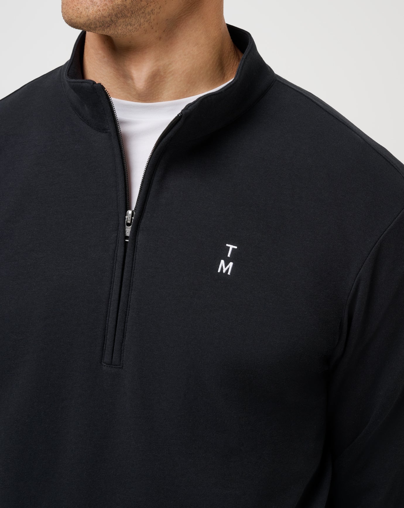 Black Travis Mathew Happier Hour Quarter Zip