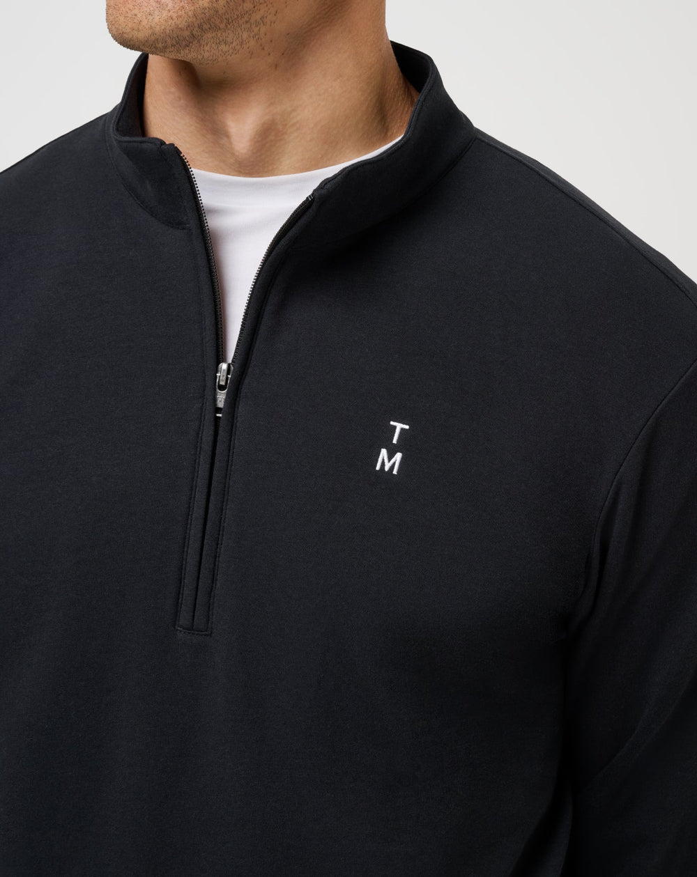 Black Travis Mathew Happier Hour Quarter Zip