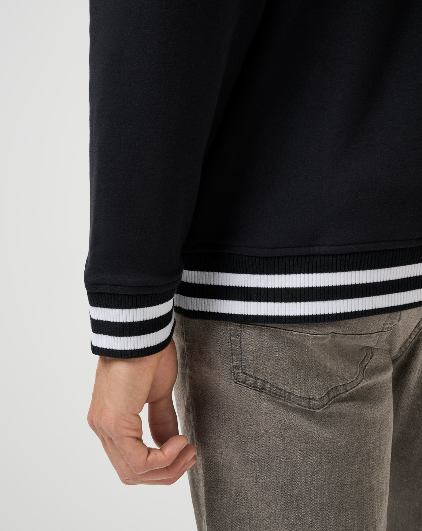 Black Travis Mathew Happier Hour Quarter Zip