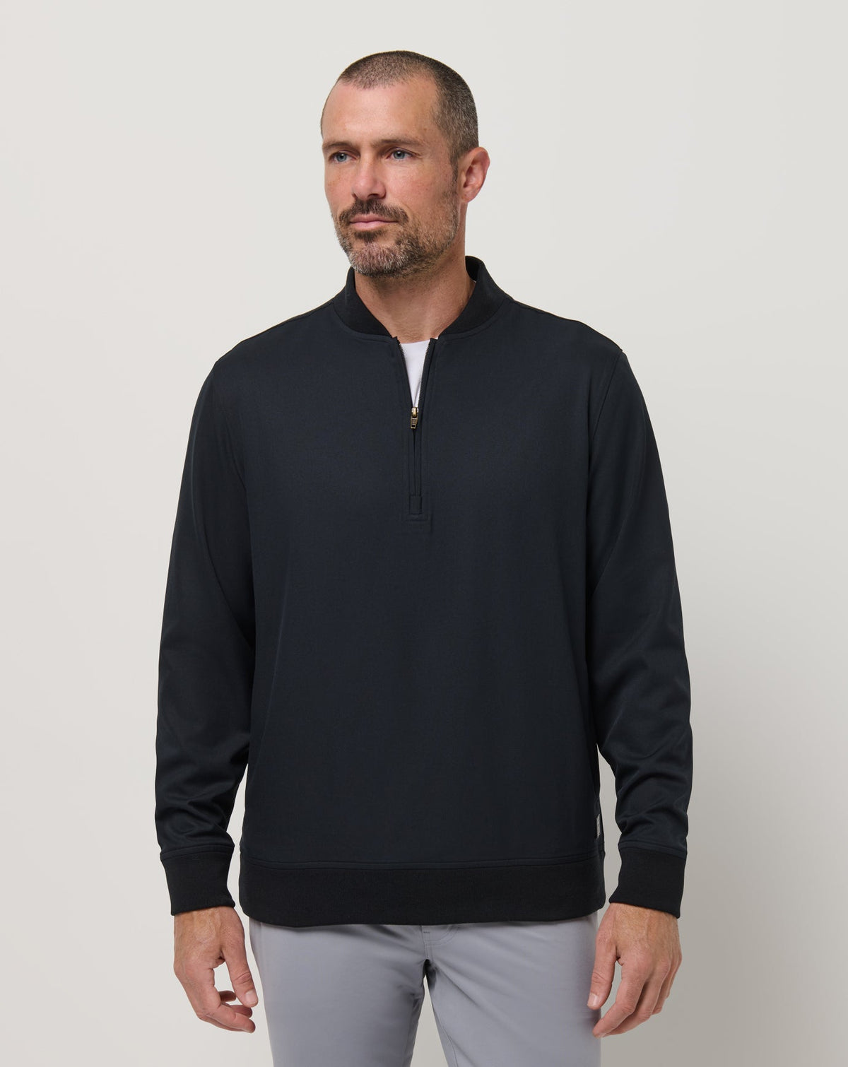 Black Travis Mathew Highway Men Quarter Zip