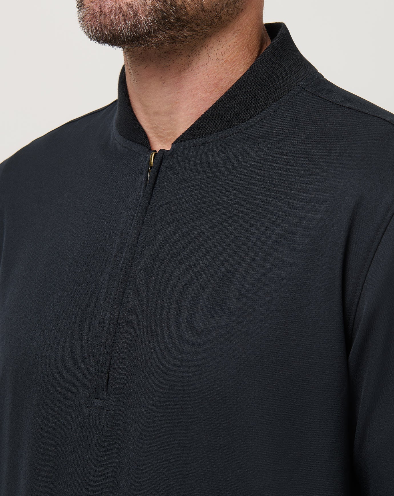 Black Travis Mathew Highway Men Quarter Zip