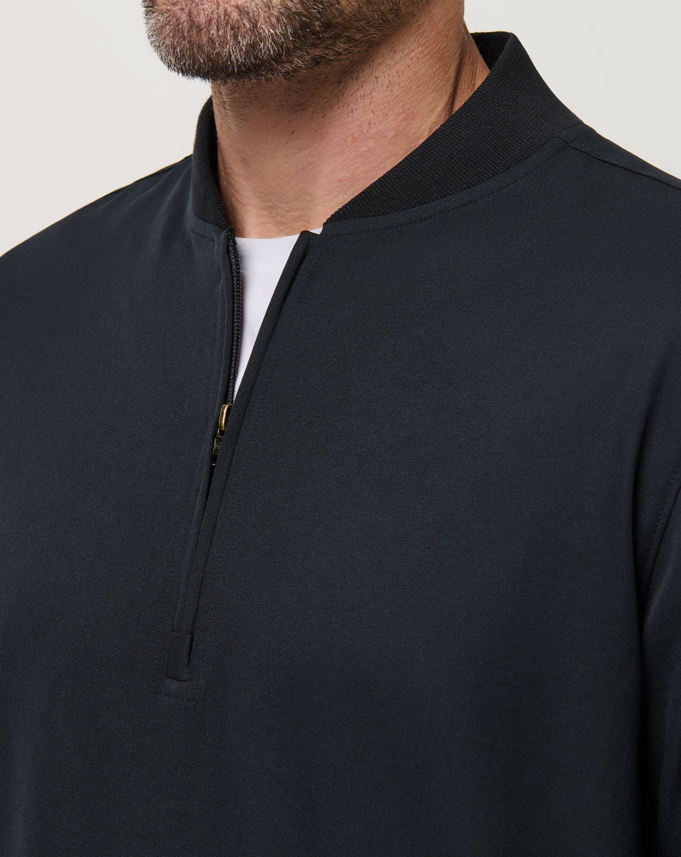 Black Travis Mathew Highway Men Quarter Zip