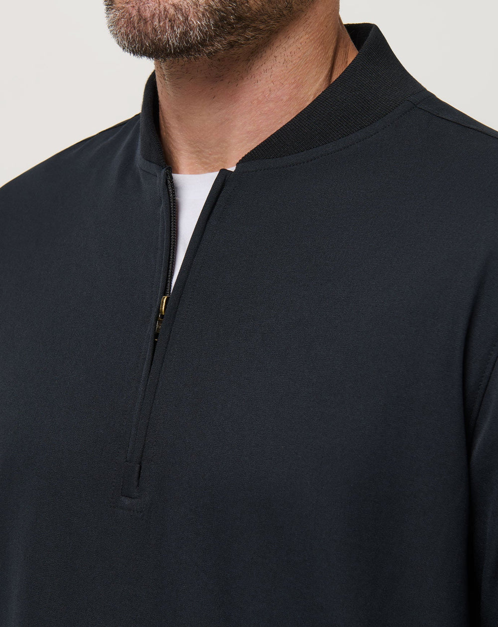 Black Travis Mathew Highway Men Quarter Zip