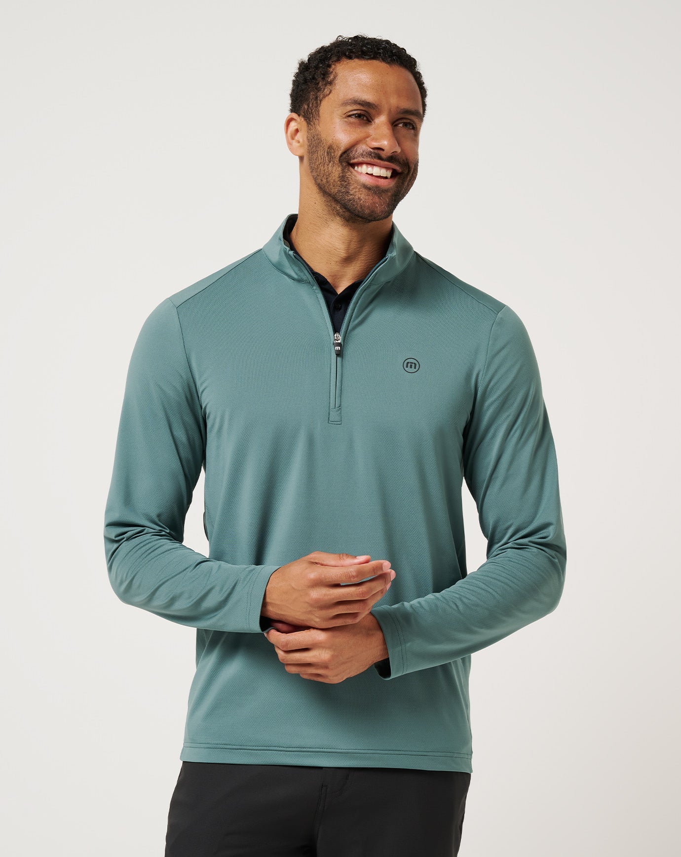 Silver Pine Travis Mathew Heater Pro Quarter Zip